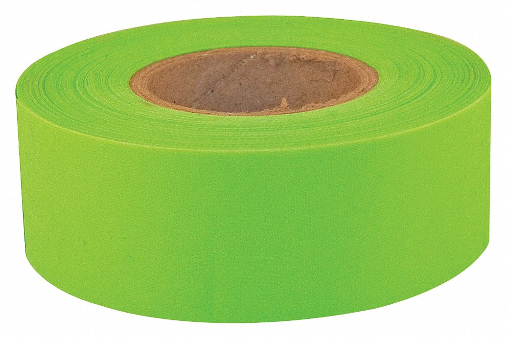 TAPE FLAGGING ARCTIC 150FT GLO LIME