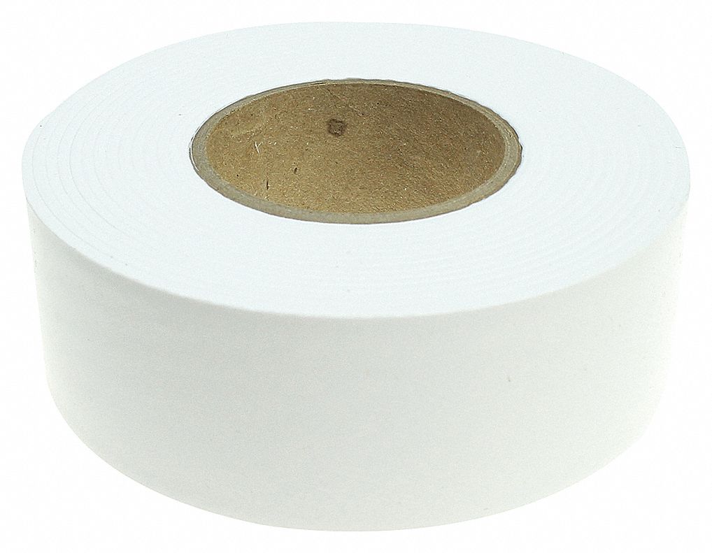 TAPE FLAGGING CLEAR WHITE 300 FT