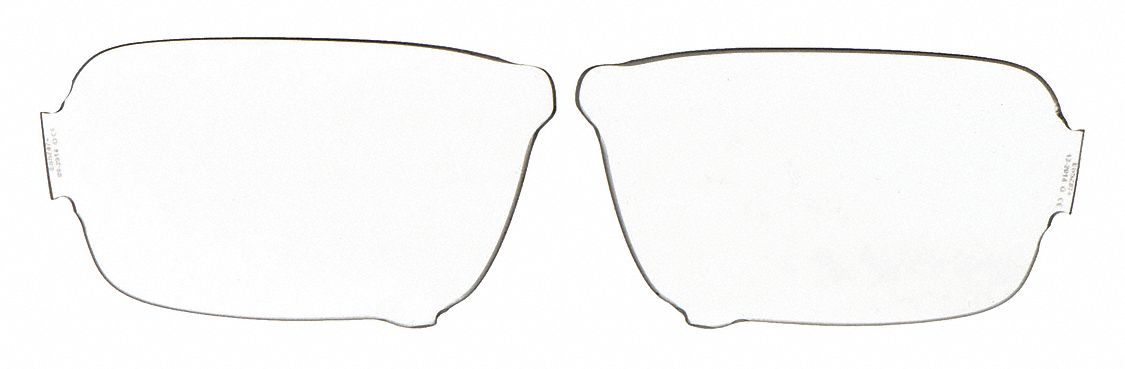 Replacement Lens: Clear, Scratch-Resistant, Compatible with ROLLBAR™ Series