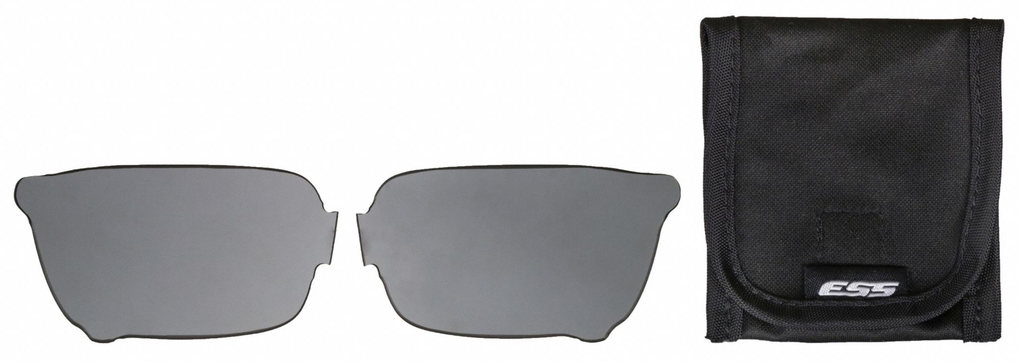 Replacement Lens: Smoke Gray, Scratch-Resistant, Compatible with ROLLBAR™ Series