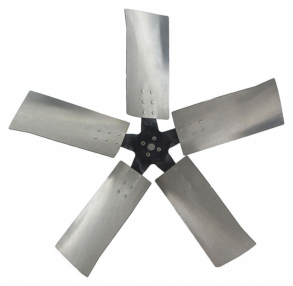 BLADE PROPELLER, 36 IN PROPELLER DIAMETER, 5 BLADES, ALUMINUM