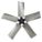 BLADE PROPELLER, 36 IN PROPELLER DIAMETER, 5 BLADES, ALUMINUM