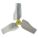 BLADE PROPELLER, 36 IN PROPELLER DIAMETER, ⅝ IN BORE DIAMETER, 3 BLADES, ALUMINUM