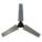 BLADE PROPELLER, 48 IN PROPELLER DIAMETER, ¾ IN BORE DIAMETER, 3 BLADES, ALUMINUM