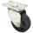 CORROSION & HEAT-RESISTANT NSF-LISTED SANITARY PLATE CASTER, 4 IN WHEEL DIA, 275 LB