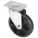 CORROSION & HEAT-RESISTANT NSF-LISTED SANITARY PLATE CASTER, 5 IN WHEEL DIA, 300 LB