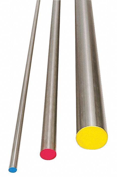 GRAINGER APPROVED W1D346 Water Hard Drill Rod,W1,3/4,0.75 In PK 5