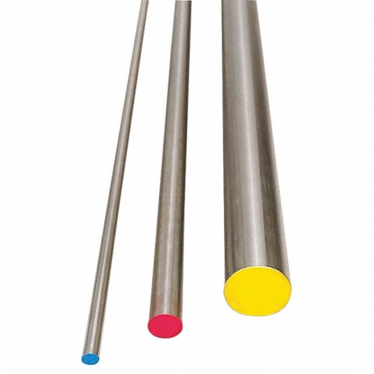 O1 Oil-Hardening Tool Steel Drill Rod - #43 Size (0.088\", 3/32\"), 36\" Length, Precision Ground - Ideal For Machining, Tool Making & Punches