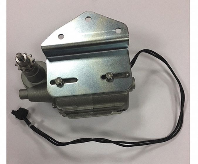 Motor,  Gear And Bracket Assemb