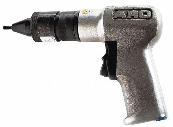 Insert Installation Tool: Pneumatic, Use With 10-24 Internal Thread Size, 7  3/4 in Lg