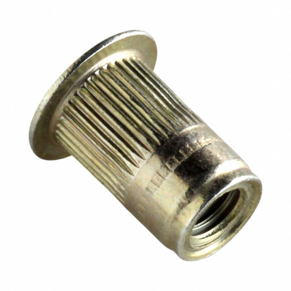 #10-32 Thread Size, 1/2 in Overall Lg, Rivet Nut - 33JF11|ALS4T-1032 ...
