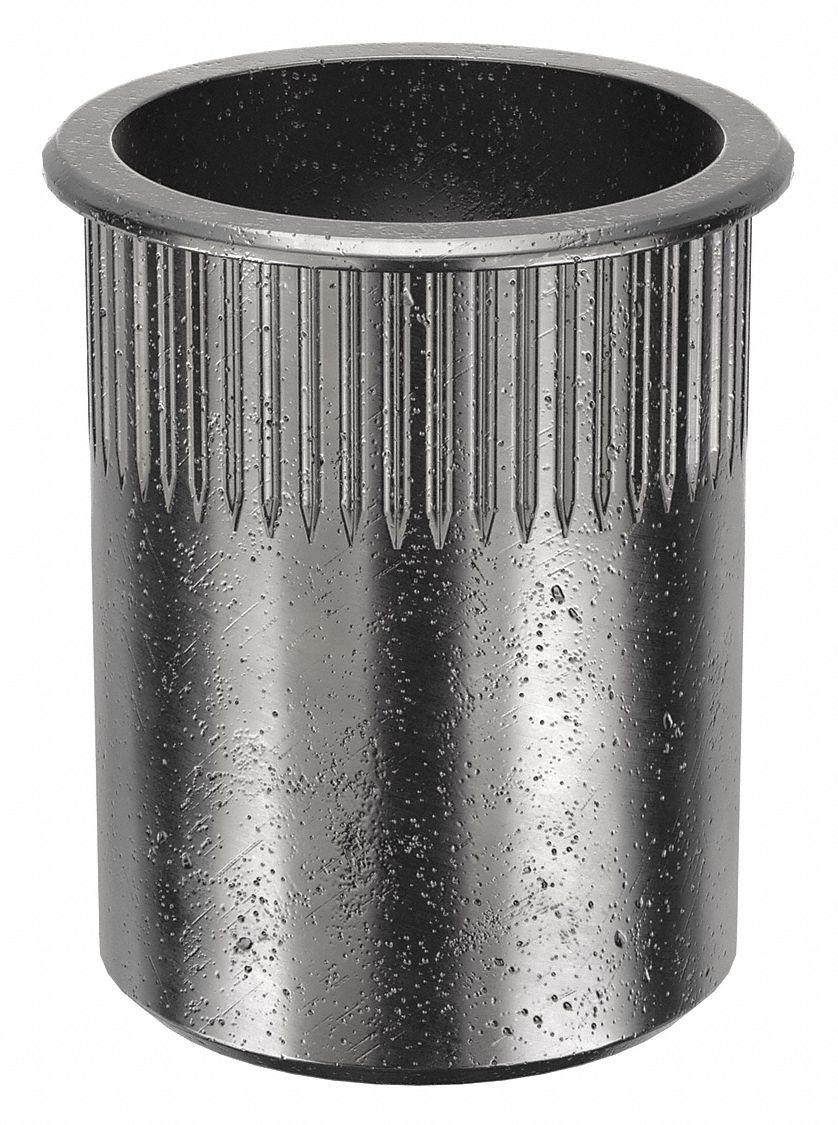 AVK, Steel, Knurled, Rivet Nut 33JF50AKS4T81253.8 Grainger