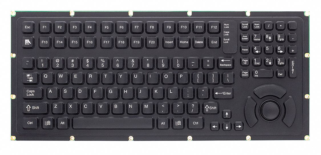 KEYBOARD,CORDED,USB,BLACK,10 FT CORD L