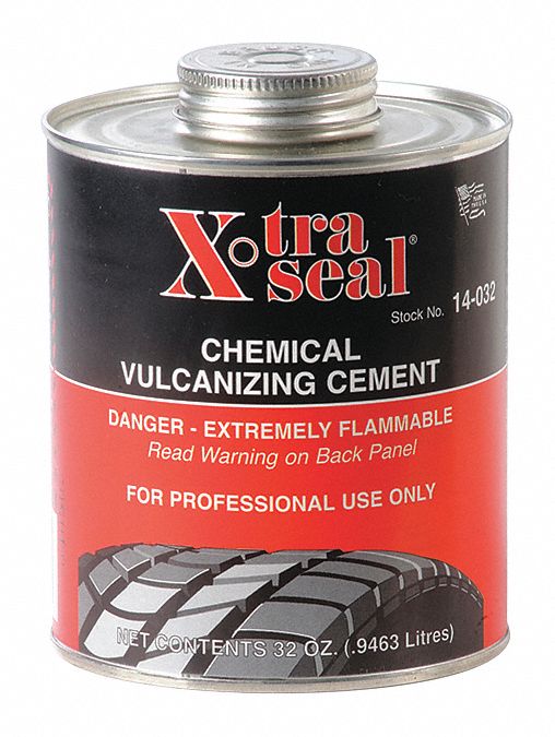XTRA SEAL Tire Repair Cement, Flammable, 32 Oz. 33K05814032 Grainger