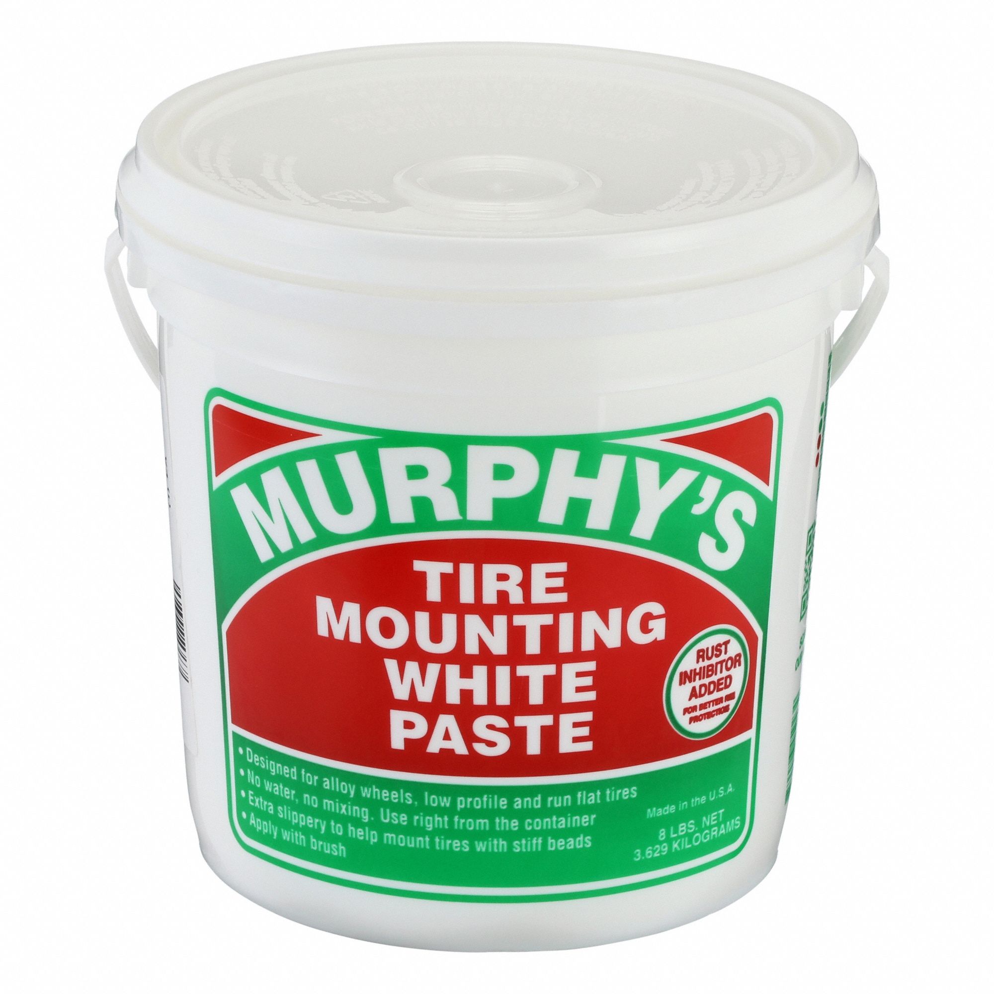 Tire Lubricant: Tire Installation Lubricants, 8 lb Container Size, Paste, Pail