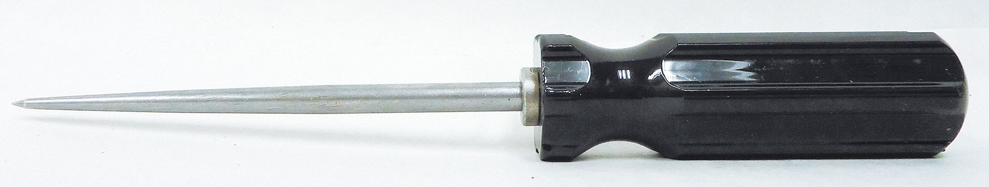 Tire Awl: 3 3/4 in Lg, Steel with Plastic Handle