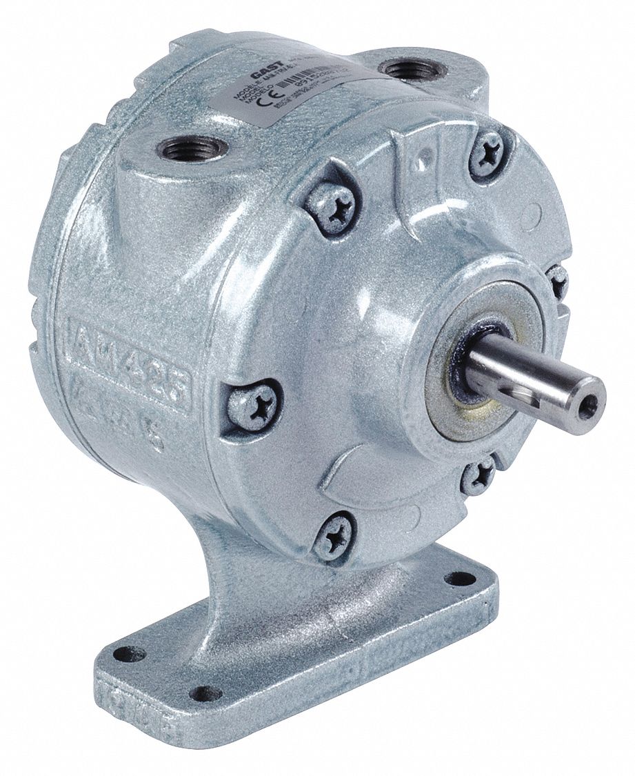 GAST, 1.7 hp, 35 in-lb Torque, Air Motor - 33K694|4AM-FRV-13C