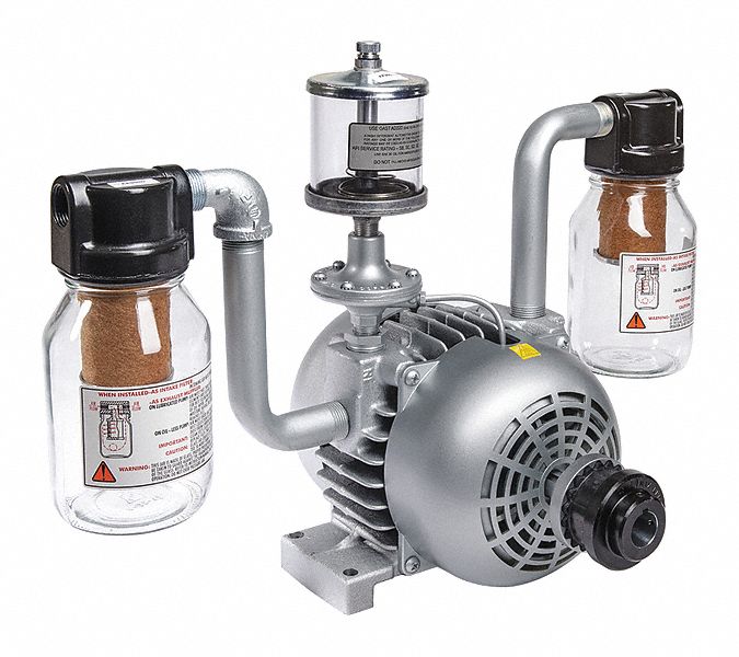 GAST 1065V2A Rotary Vane Pump Sep Drive 33K8841065V2A Grainger