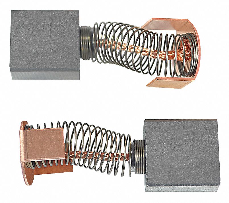 REPLACEMENT MOTOR BRUSH SET, 33K906, 4Z140D/4Z143D/4Z144D/4Z529D, 2 PK