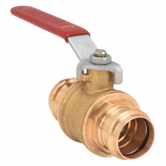 Viega ProPress 1/2 in. Press Zero-Lead Bronze Ball Valve 77410 - The Home  Depot