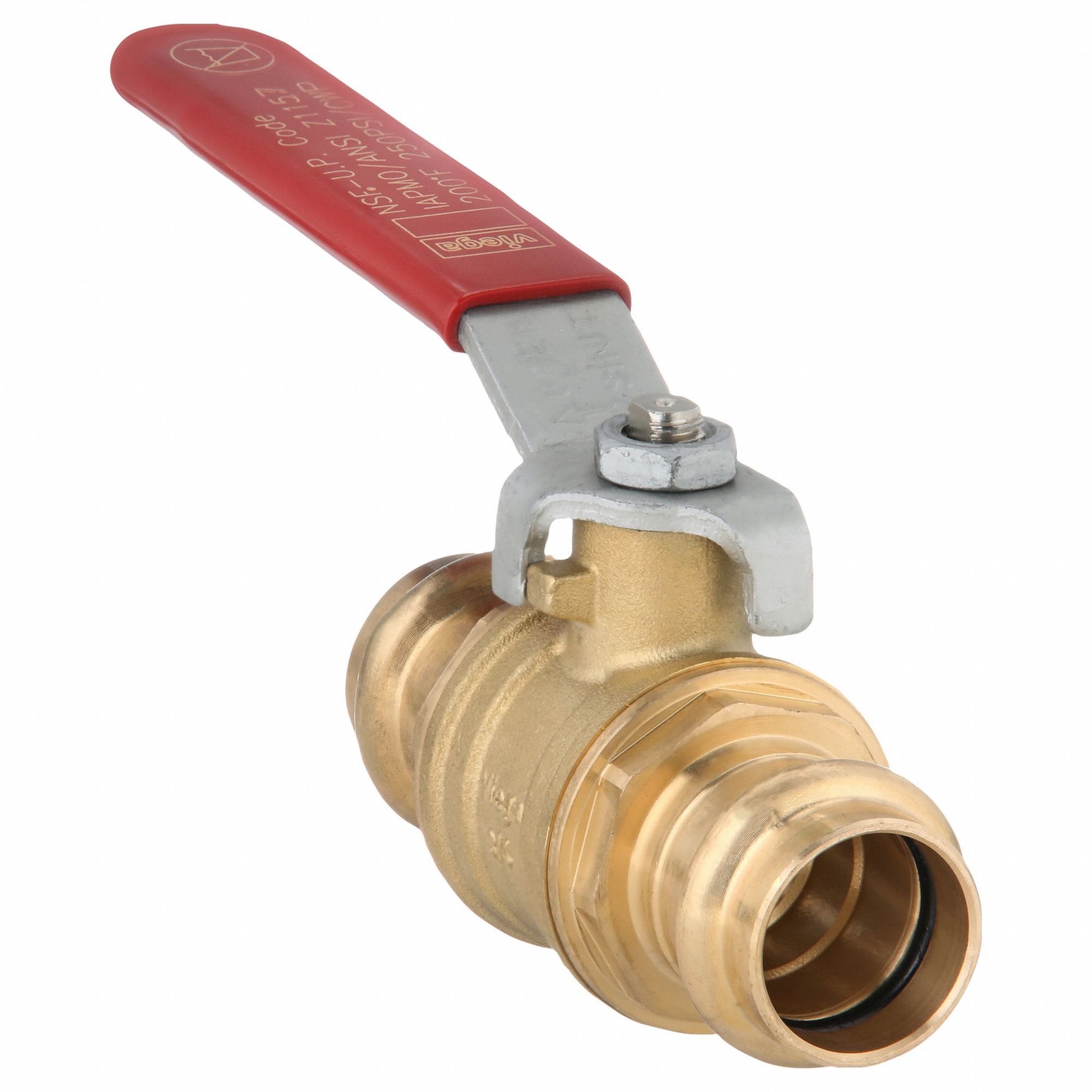 VIEGA PROPRESS, 3/4 in, Brass/Bronze, Manual TwoWay Ball Valve