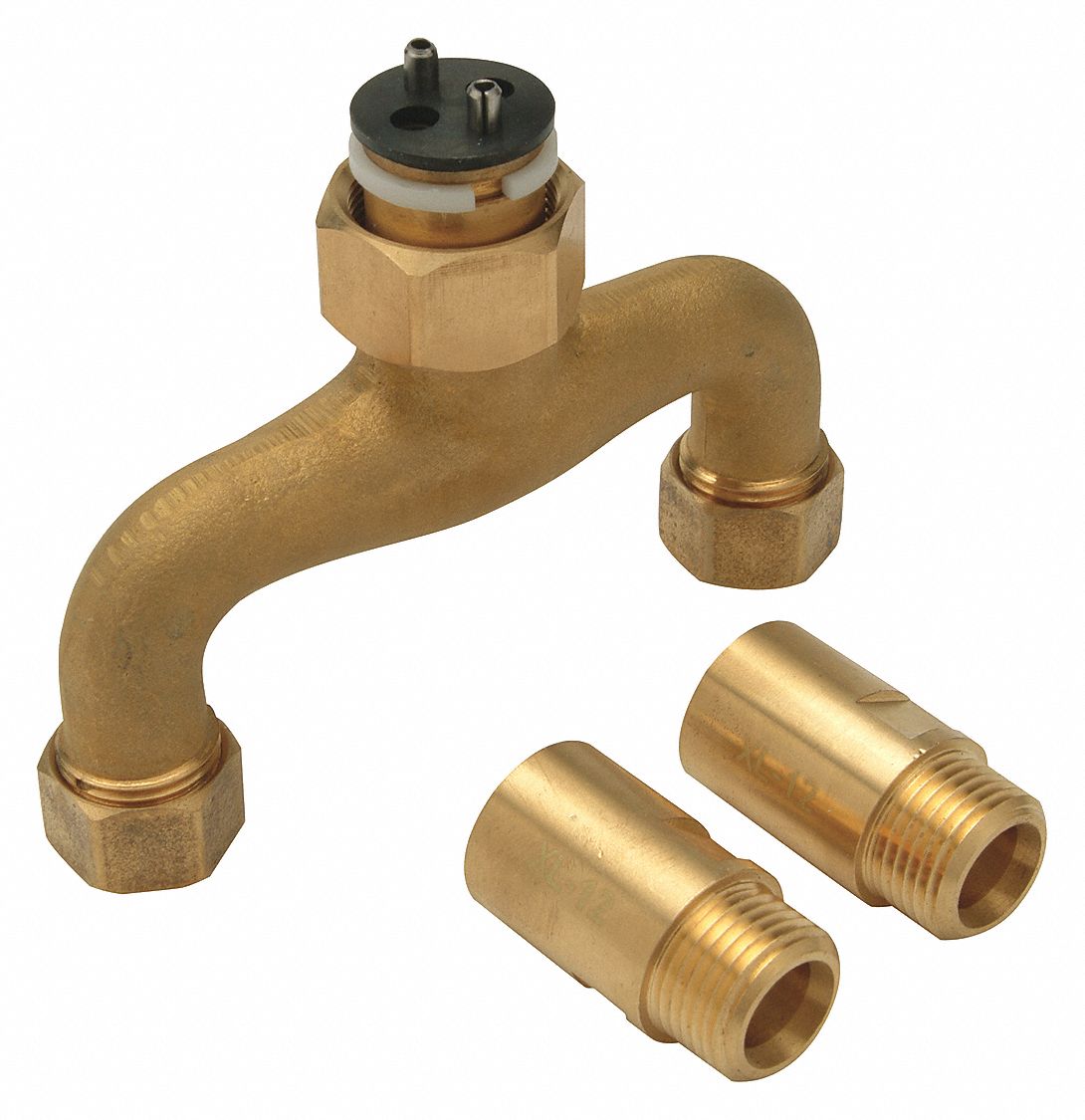 Mixing Yoke: Zurn, AquaSpec®, Brass, Faucet, 7 in Overall Lg, 4 in Overall Ht, 6 in Overall Wd