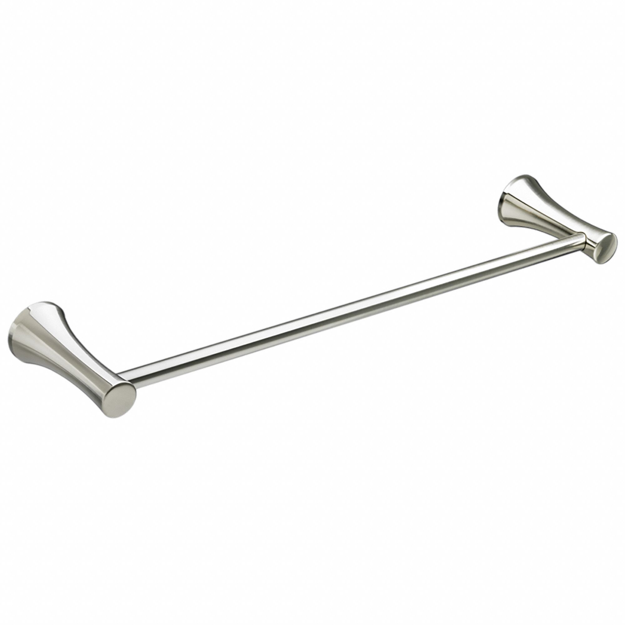 Towel Bar: 8337024.295, Wall Mount, 2 in x 26 in x 4 3/4 in, 24 in Bar Wd, Brass
