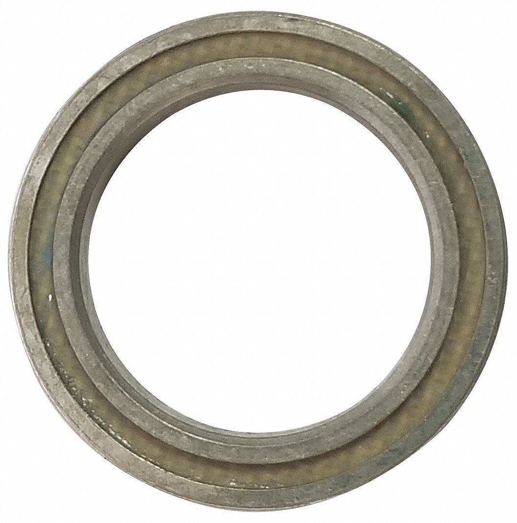 Radial Ball Bearing: 1.0625 in Bore Dia., 1.5 in Outside Dia., 0.2812 in Wd, Double Sealed