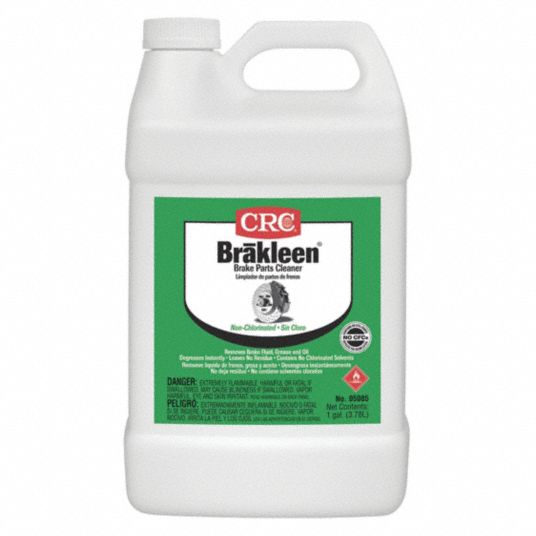 919926-5 Crc Brake Parts Cleaner: Water Based, 5 gal Cleaner Container  Size, Non Flammable, Chlorinated