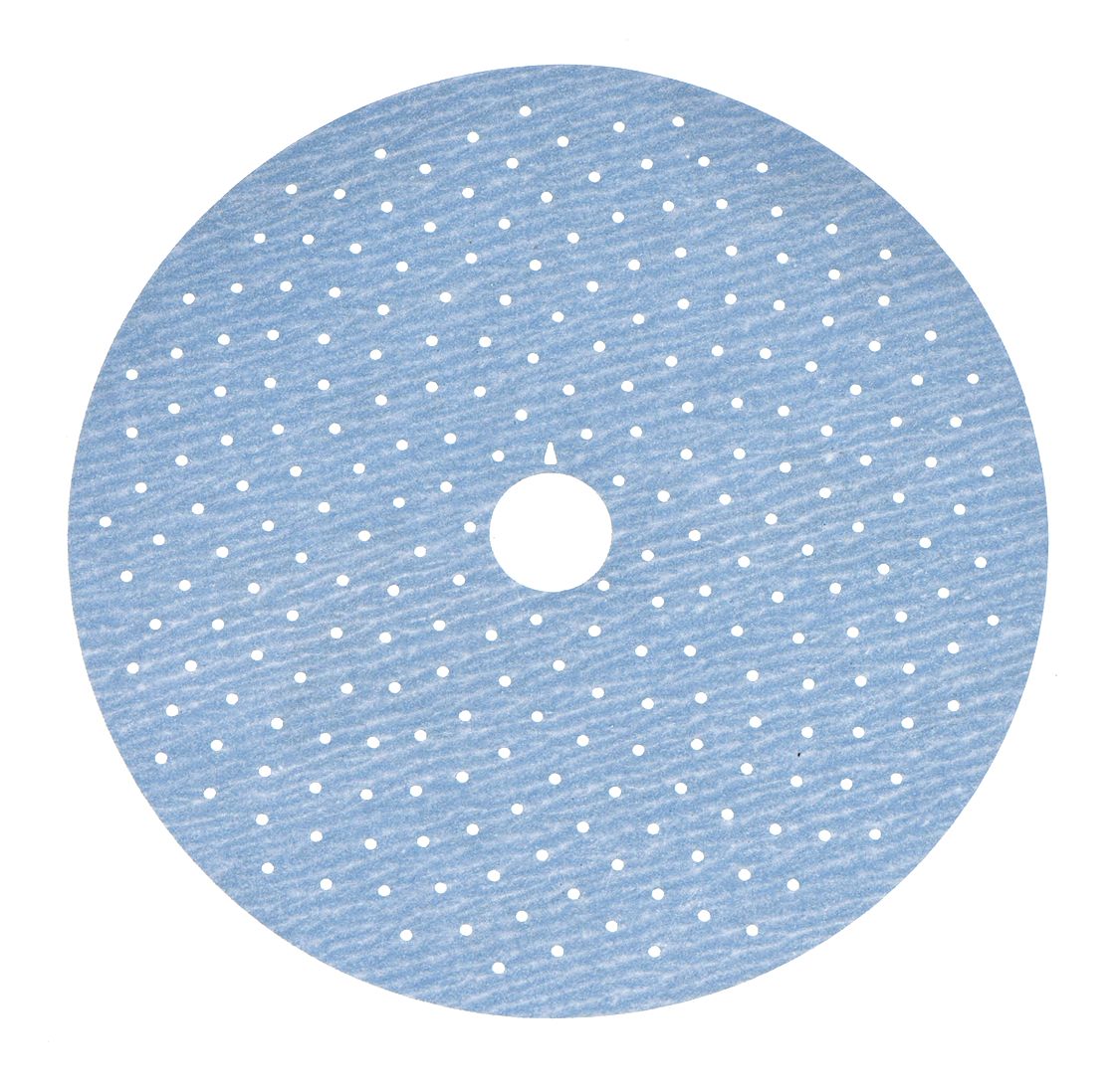 HOOK-AND-LOOP SANDING DISC, 6 IN DIAMETER, MULTI-HOLE, CERAMIC, P400 GRIT, B WEIGHT PAPER, 50 PK