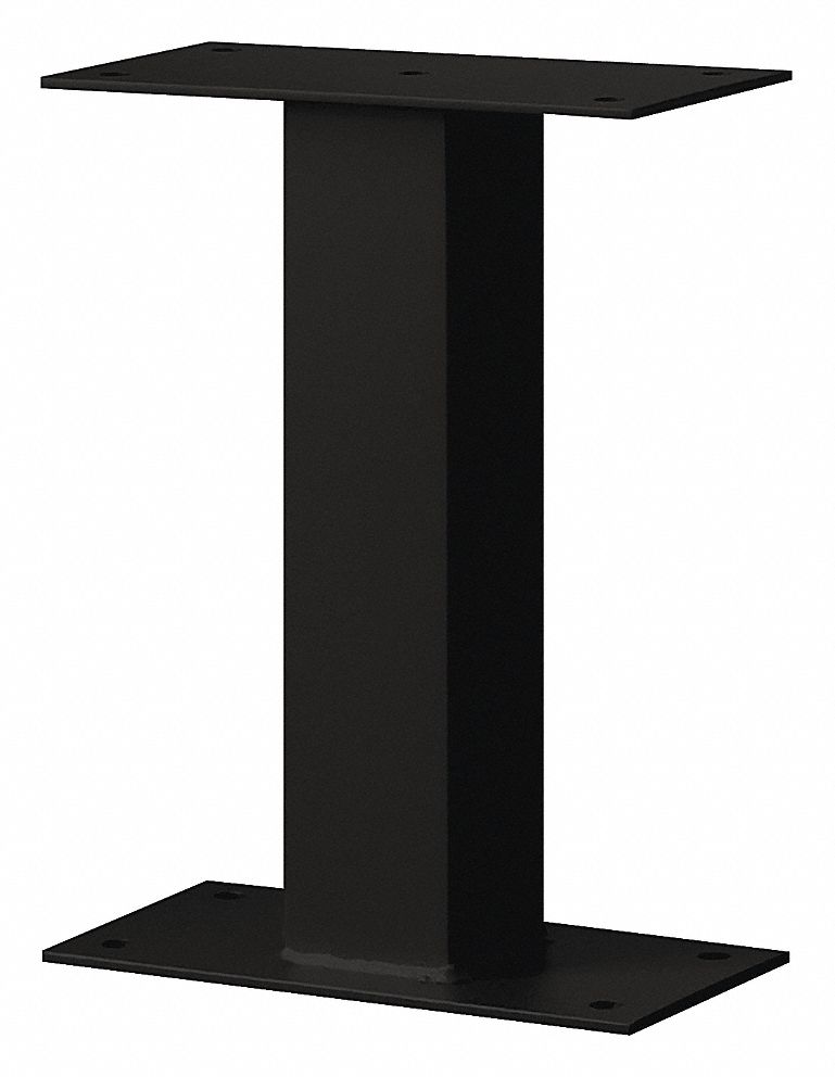Standard Pedestal Black 16 in H