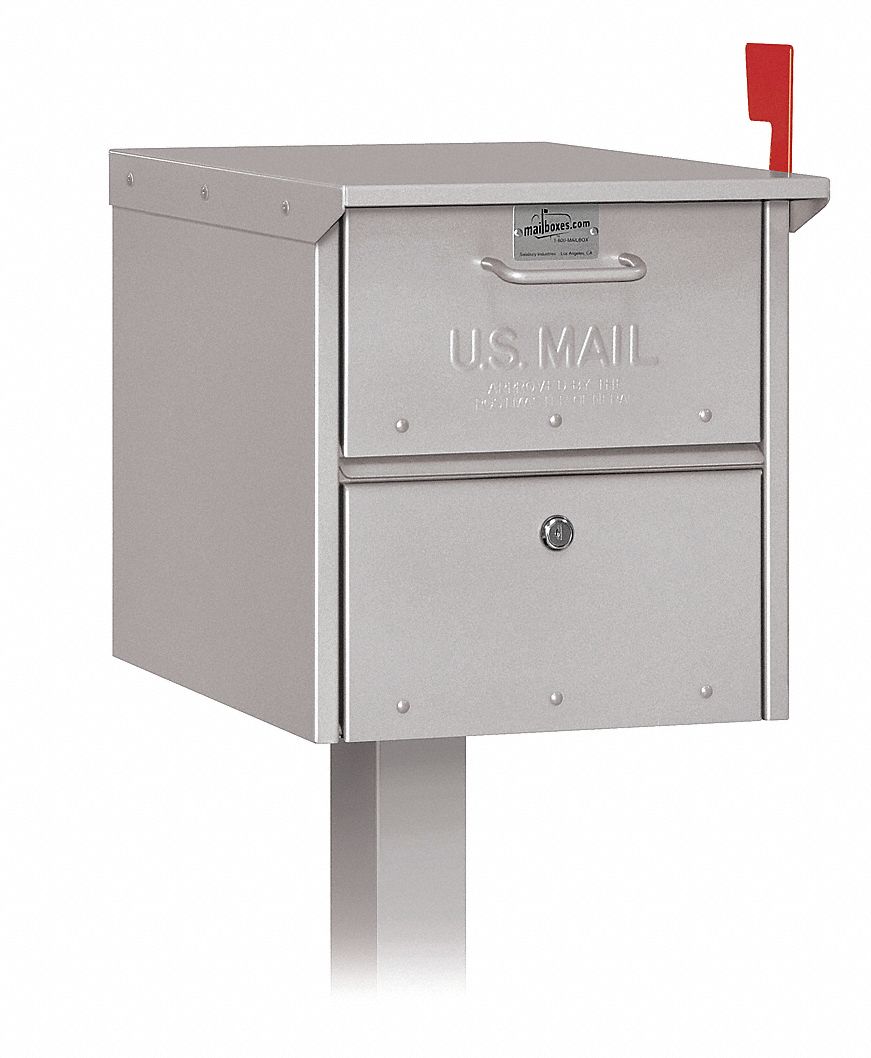 Roadside Mailbox Silver