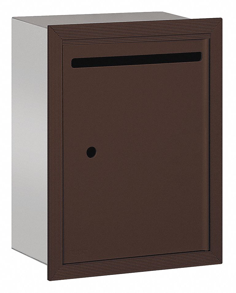 Letter Box Standard Recessed Bronze