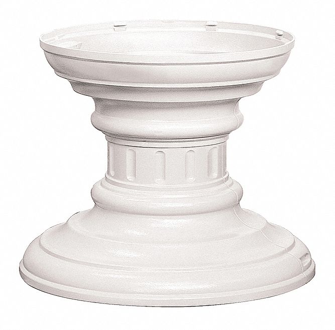 Cluster Box Unit Pedestal White