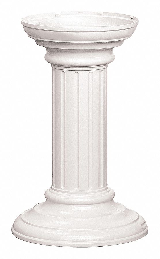Cluster Box Unit Pedestal White 17-3/4in