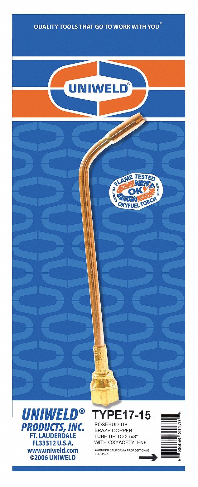 Rosebud Tip 1/26 Brazing Range Grainger