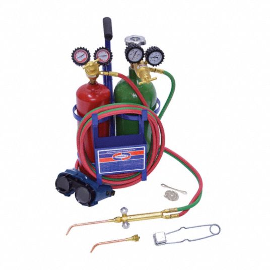 UNIWELD, Acetylene, CGA 200, Torch Kit - 33L352|KC100CT - Grainger