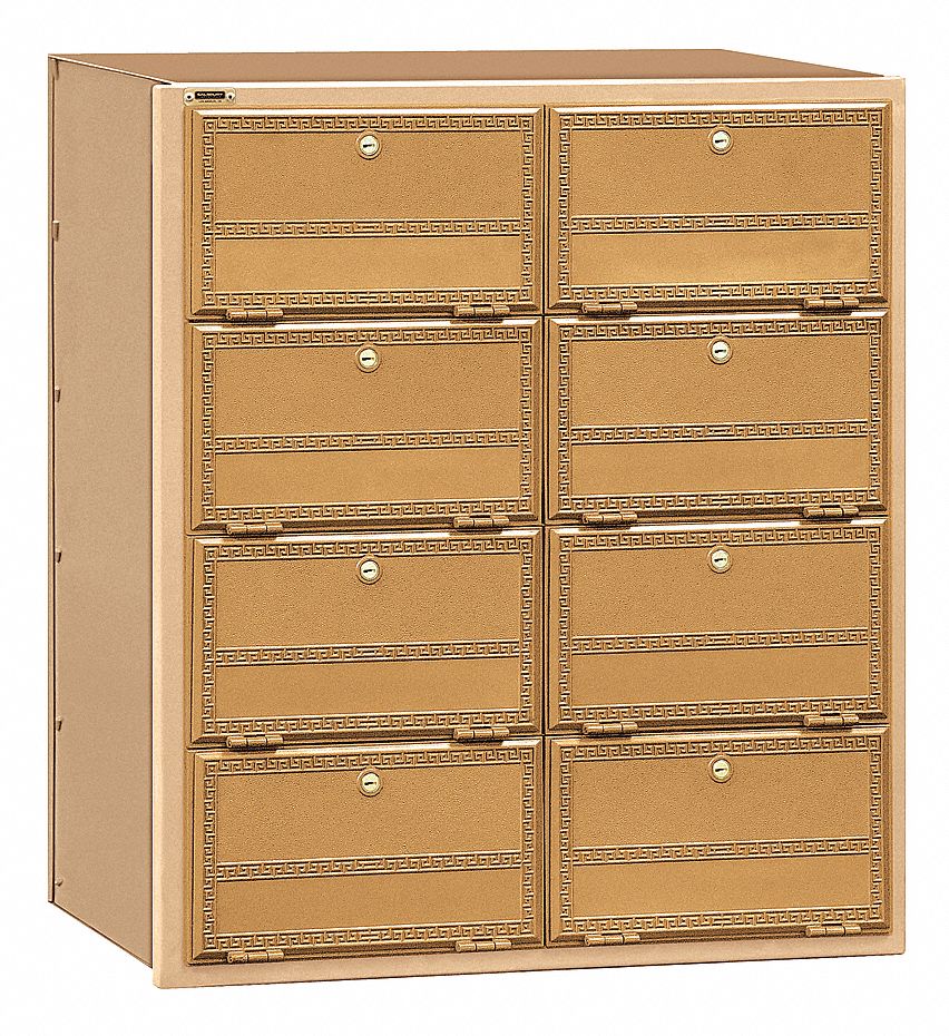 Americana Mailbox 8 Doors Rear Loading
