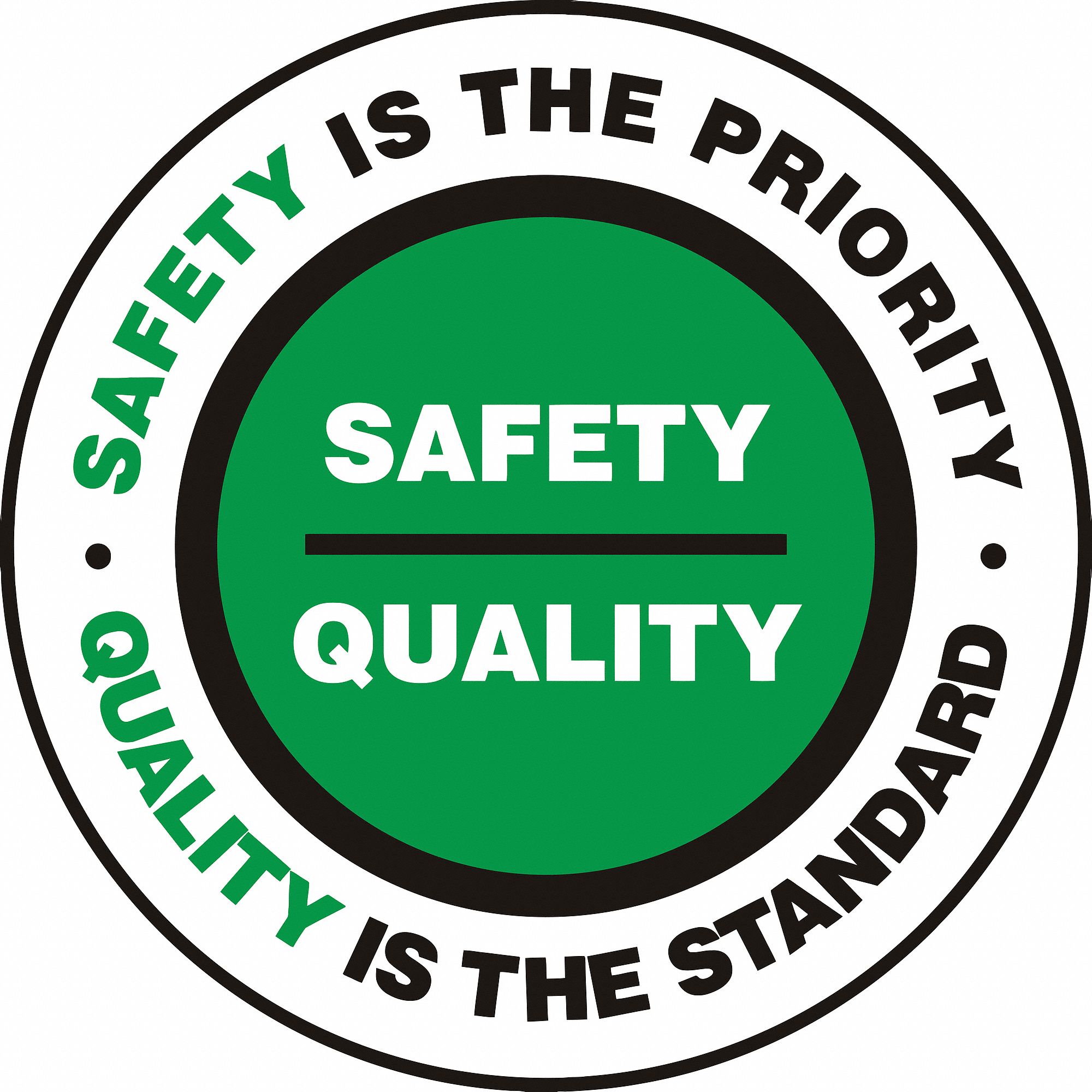 Slip-Gard Round Floor Sign 17 X17