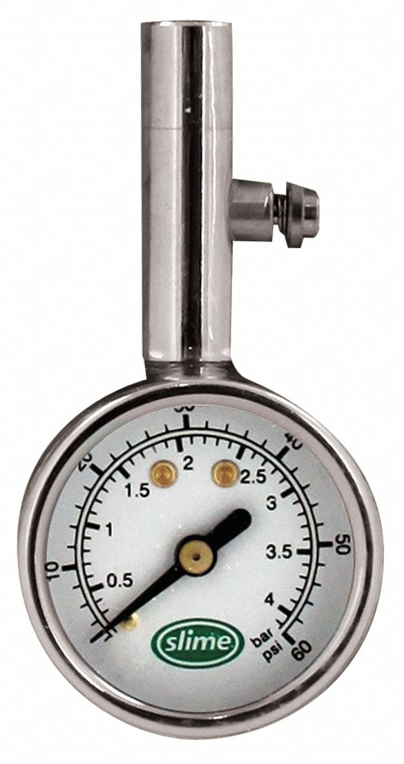 33M128 - Dial Tire Gauge 5 to 60 PSI