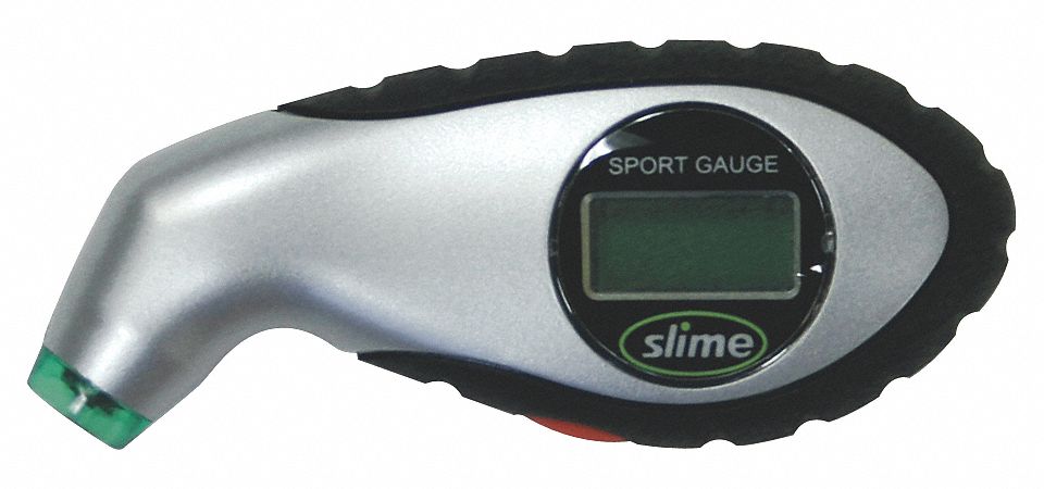 SLIME Digital Tire Gauge, 5 to 150 PSI - 33M133|20017 - Grainger