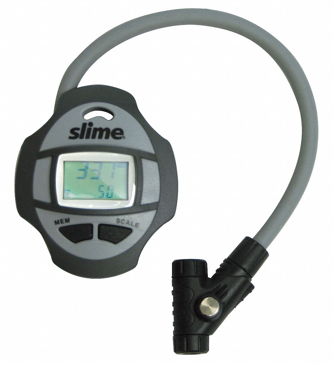 Slime Digital Tire Gauge 0 To 160 Psi W Hose 33m134 20187 Grainger