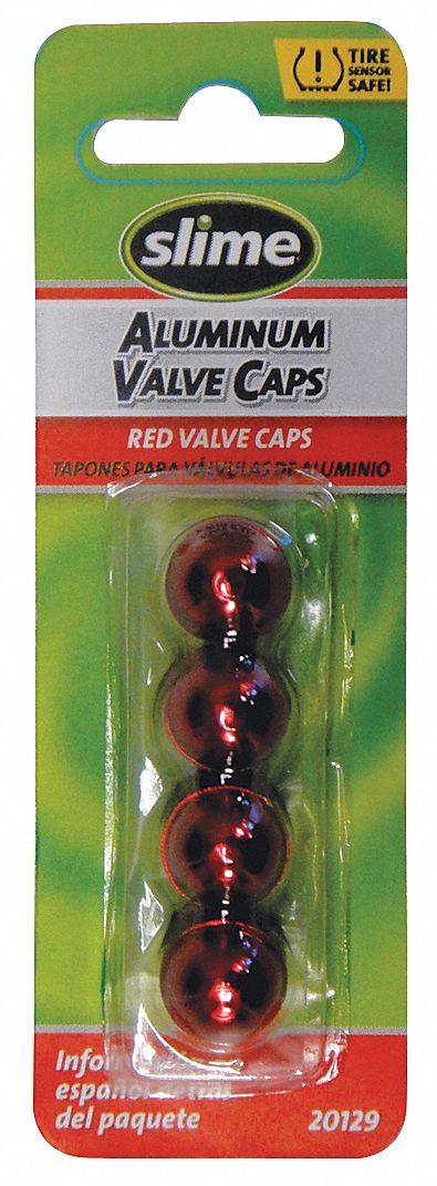 33M160 - Anodized Valve Cap Red