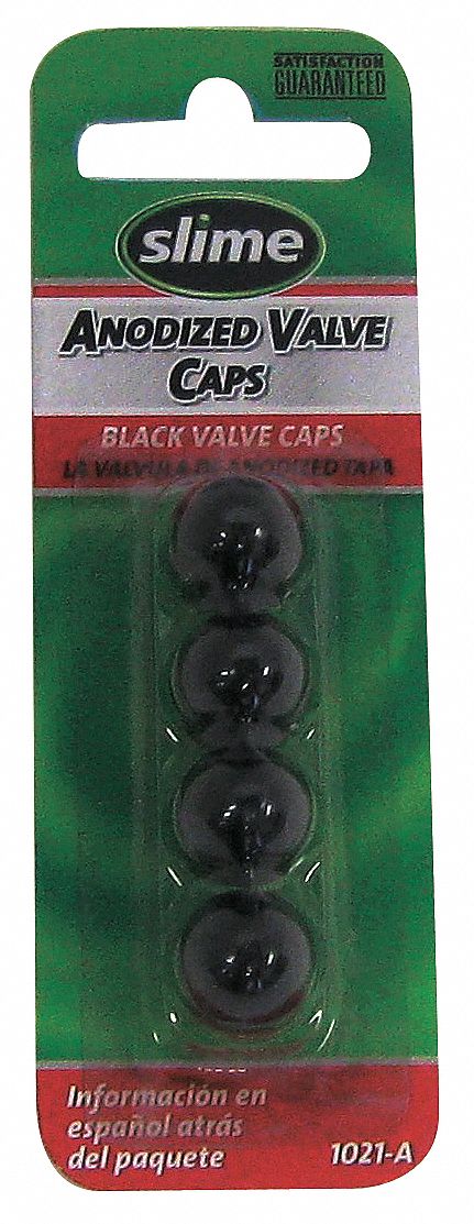 33M162 - Anodized Valve Cap Black