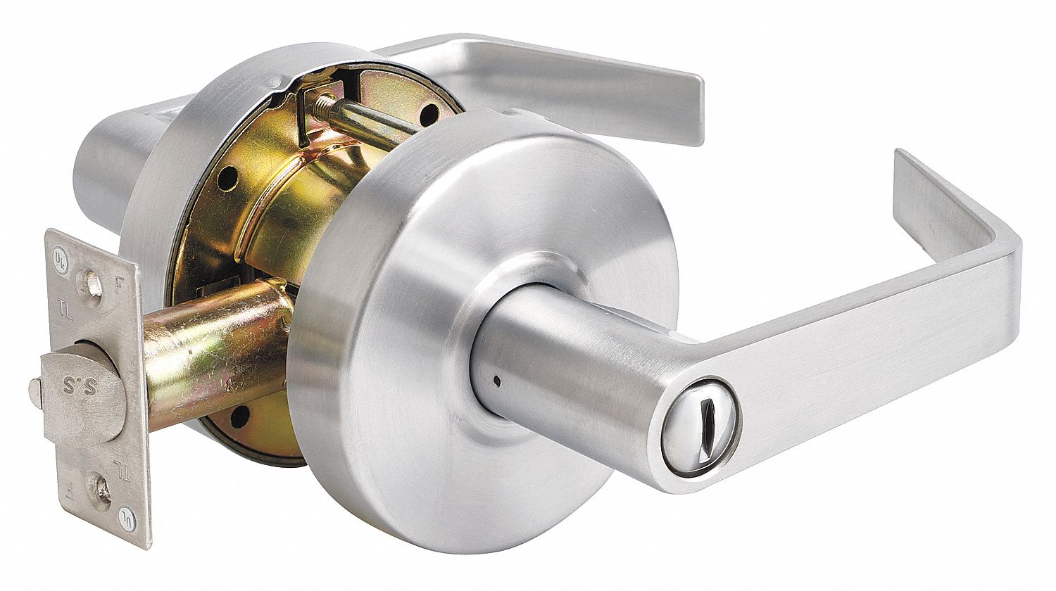 Door Lockset: Privacy Lever Locksets, Chrome