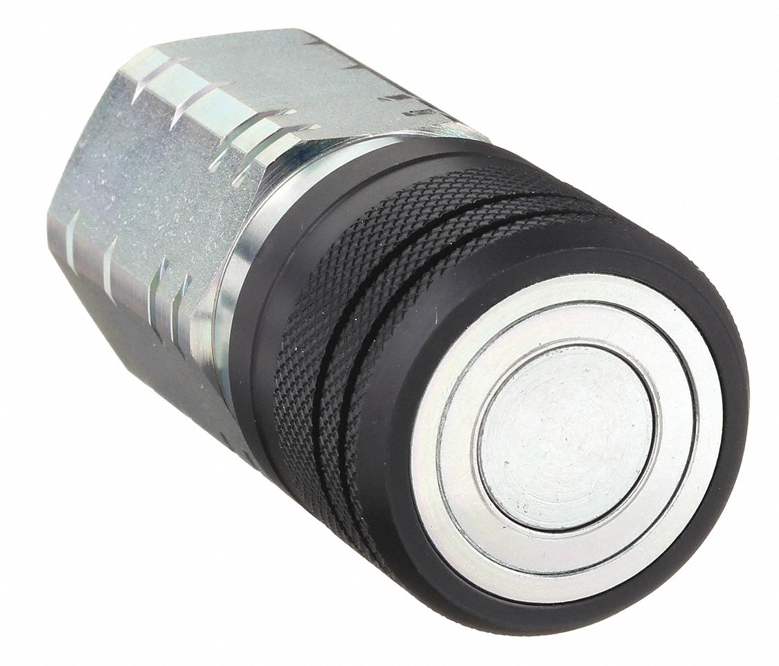 RACCORD HYDR,18-1/4,1/2PO,ACIER