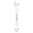 COMBINATION WRENCH, ALLOY STEEL, CHROME, ⅝ IN HEAD SIZE, 8¼ IN OVERALL L, OFFSET, SAE
