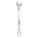 COMBINATION WRENCH, ALLOY STEEL, CHROME, 13 MM HEAD SIZE, 6 7/8 IN OVERALL L, OFFSET