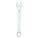 COMBINATION WRENCH, ALLOY STEEL, CHROME, 15 MM HEAD SIZE, 7 3/4 IN OVERALL L, OFFSET