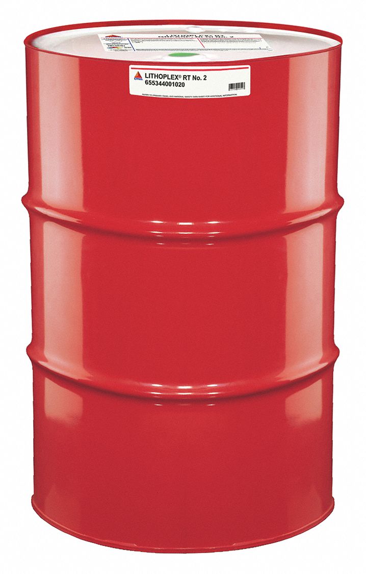 CITGO Red, Lithium Complex, Multipurpose Grease, 400 lb, 2 NLGI Grade